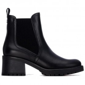 Xti 14608601 heel booties - Black (Black) дамски,боти,мъжки,боти,xti,14608601,heel,booties,black,(black)