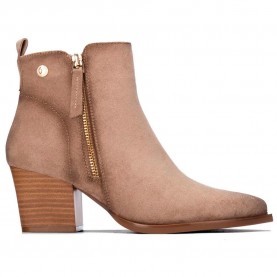 дамски,боти,мъжки,боти,xti,14610301,heel,booties,brown,(beige)