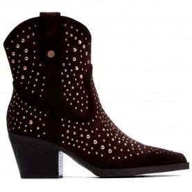 дамски,боти,мъжки,боти,xti,14619203,heel,booties,brown,(brown)