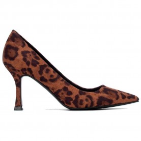 Обувки Xti 14644503 heel shoes - Brown (Leopard) обувки,дамски,обувки,xti,14644503,heel,shoes,brown,(leopard)