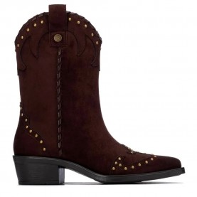 Xti 14647702 heel booties - Brown (Brown) дамски,боти,мъжки,боти,xti,14647702,heel,booties,brown,(brown)