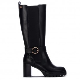 Обувки Xti 14651901 heel boots - Black (Black) обувки,дамски,боти,мъжки,боти,xti,14651901,heel,boots,black,(black)