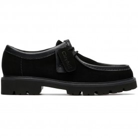 Обувки Clarks shoes Cleyhill Seam shoes - Black (Black Suede) обувки,мъжки,обувки,clarks,shoes,cleyhill,seam,shoes,black,(black,suede)