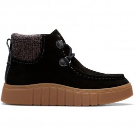 Обувки Clarks shoes Mykah Izzy booties - Black (Black Suede) обувки,дамски,боти,мъжки,боти,clarks,shoes,mykah,izzy,booties,black,(black,suede)