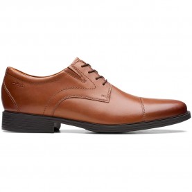 обувки,мъжки,обувки,clarks,shoes,whiddon,cap,shoes,brown,(dark,tan,leather)