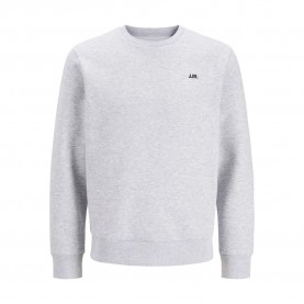 Блуза Jj rebel 12298813 sweatshirt - Grey (Light Grey Melange) блуза,мъжки,пуловери,jj,rebel,12298813,sweatshirt,grey,(light,grey,melange)