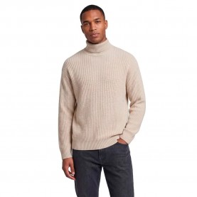 Блуза Jj rebel Logan high neck sweater - Beige (Moonbeam) блуза,мъжки,пуловери,дамски,пуловери,jj,rebel,logan,high,neck,sweater,beige,(moonbeam)