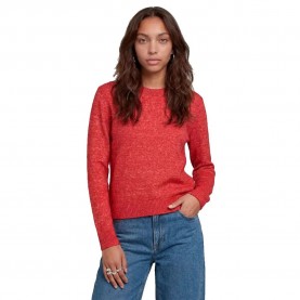 Блуза Jj rebel Sarah sweater - Red (Flame Scarlet / Detail Melange) блуза,мъжки,пуловери,дамски,пуловери,jj,rebel,sarah,sweater,red,(flame,scarlet,detail,melange)