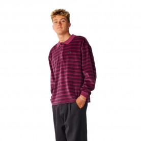 Rip curl Disorder long sleeve polo - Purple (Royal Plum) дамски,блузи,с,яка,мъжки,блузи,с,яка,rip,curl,disorder,long,sleeve,polo,purple,(royal,plum)
