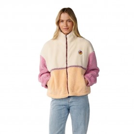 Блуза Rip curl Surf Revival Heritage Polar full zip sweatshirt - Multicolor (Shell) блуза,дамски,блузи,rip,curl,surf,revival,heritage,polar,full,zip,sweatshirt,multicolor,(shell)