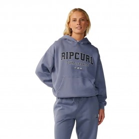 Суичър Rip curl Varsity Sports Oversized hoodie - Blue (Blue Grey) суичър,дамски,блузи,rip,curl,varsity,sports,oversized,hoodie,blue,(blue,grey)