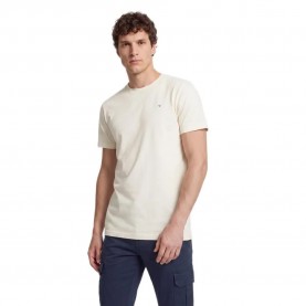 Тениска Silbon 102040 T-shirt - Beige (Cream) тениска,мъжки,тениски,дамски,тениски,silbon,102040,t,shirt,beige,(cream)