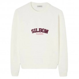 блуза,дамски,блузи,silbon,classic,sweatshirt,beige,(ecru)