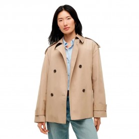 Палто Tommy hilfiger WW0WW49586 trench coat - Beige (Beige) палто,мъжки,якета,tommy,hilfiger,ww0ww49586,trench,coat,beige,(beige)