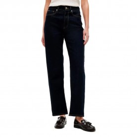 Дънки Tommy hilfiger WW0WW50966 Tapered Fit high waist jeans - Blue / Black (Rinse) дънки,мъжки,панталони,дамски,панталони,tommy,hilfiger,ww0ww50966,tapered,fit,high,waist,jeans,blue,black,(rinse)