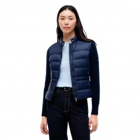 Елек Tommy hilfiger WW0WW51095 vest - Blue (Dark Night Navy) елек,дамски,жилетки,tommy,hilfiger,ww0ww51095,vest,blue,(dark,night,navy)