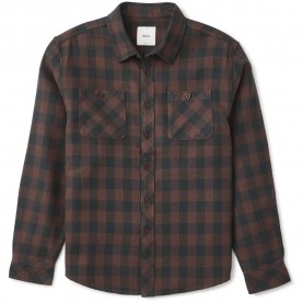 риза,с,дълъг,ръкав,дамски,ризи,мъжки,ризи,katin,sierra,long,sleeve,shirt,brown,(french,roast,plaid)
