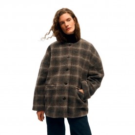 яке,мъжки,якета,дамски,якета,и,палта,vila,maise,jacket,brown,(carafe,detail,check)