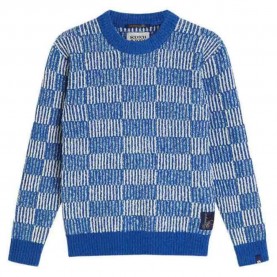 Блуза Scotch & soda 183386 sweater - Blue (Twilight Blue / Eggnog) блуза,мъжки,пуловери,дамски,пуловери,scotch,&,soda,183386,sweater,blue,(twilight,blue,eggnog)