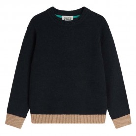Блуза Scotch & soda 183388 sweater - Black (Sky Captain) блуза,мъжки,пуловери,дамски,пуловери,scotch,&,soda,183388,sweater,black,(sky,captain)