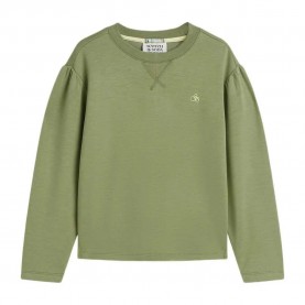 Блуза Scotch & soda 183452 sweatshirt - Green (Oil Green) блуза,детски,блузи,scotch,&,soda,183452,sweatshirt,green,(oil,green)