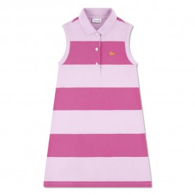 Рокля Lacoste 47570 dress - Pink (Albizia) рокля,дамски,поли,и,рокли,lacoste,47570,dress,pink,(albizia)