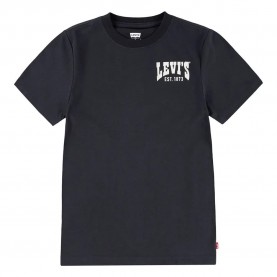 Тениска Levi´s ® EM600 short sleeve T-shirt - Black (Jet Black) тениска,мъжки,тениски,дамски,тениски,levi´s,®,em600,short,sleeve,t,shirt,black,(jet,black)