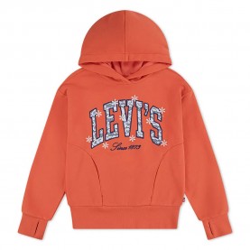 Суичър Levi´s ® EP543 hoodie - Orange (Hot Coral) суичър,детски,блузи,levi´s,®,ep543,hoodie,orange,(hot,coral)