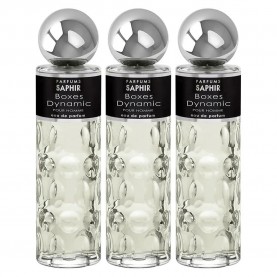 мъжки,парфюми,saphir,boxes,dynamic,200ml,eau,de,parfum,3,units,clear,(green)