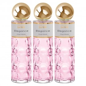 дамски,парфюми,saphir,elegance,200ml,eau,de,parfum,3,units,purple,(pink)