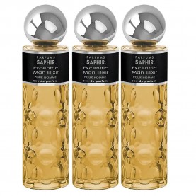 мъжки,парфюми,saphir,excentric,man,elixir,200ml,eau,de,parfum,3,units,golden,(yellow)