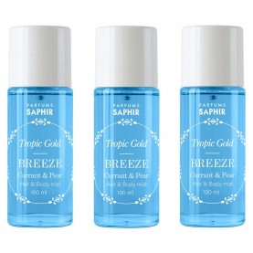 хигиена,тяло,saphir,tropic,gold,breeze,100ml,mist,3,units,clear,(blue)