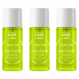 хигиена,тяло,saphir,tropic,gold,paradise,100ml,mist,3,units,clear,(green)