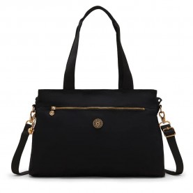 Kipling Elysia Work 18L laptop tas - Black (Blush Gold Black) всички,чанти,kipling,elysia,work,18l,laptop,tas,black,(blush,gold,black)