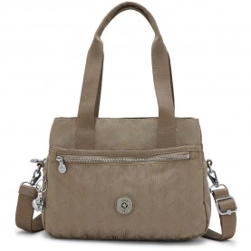 Чанта за през рамо Kipling Elysiana 8L shoulder bag - Brown (Diamond Wave Jacquard) чанта,за,през,рамо,всички,чанти,kipling,elysiana,8l,shoulder,bag,brown,(diamond,wave,jacquard)