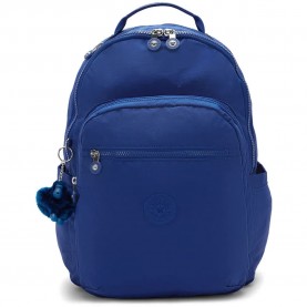 Раница Kipling Seoul 27L Woman Backpack - Blue (Blazing Blue) раница,раници,kipling,seoul,27l,woman,backpack,blue,(blazing,blue)