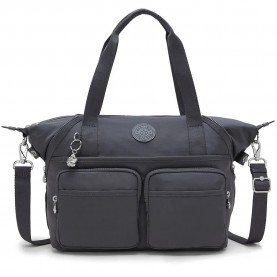 Чанта Kipling New Art Duo Pocket 16L tote bag - Black (Moonlit Slate) чанта,всички,чанти,kipling,new,art,duo,pocket,16l,tote,bag,black,(moonlit,slate)