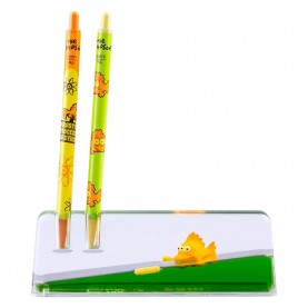Erik Blinky Los Simpsons pencil case - Yellow (Multicolor) ученически,принадлежности,erik,blinky,los,simpsons,pencil,case,yellow,(multicolor)