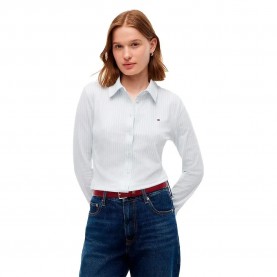 Риза с дълъг ръкав Tommy hilfiger 1985 Slim Fit long sleeve shirt - Blue (Broadway Flag Print Ecru / Sky Blue) риза,с,дълъг,ръкав,дамски,ризи,мъжки,ризи,tommy,hilfiger,1985,slim,fit,long,sleeve,shirt,blue,(broadway,flag,print,ecru,sky,blue)