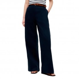 Панталони тип чино Tommy hilfiger WW0WW50135 Wide Leg chino pants - Blue (Dark Night Navy) панталони,тип,чино,мъжки,панталони,дамски,панталони,tommy,hilfiger,ww0ww50135,wide,leg,chino,pants,blue,(dark,night,navy)