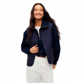 Елек Tommy hilfiger WW0WW51574 vest - Blue (Dark Night Navy) елек,дамски,жилетки,tommy,hilfiger,ww0ww51574,vest,blue,(dark,night,navy)