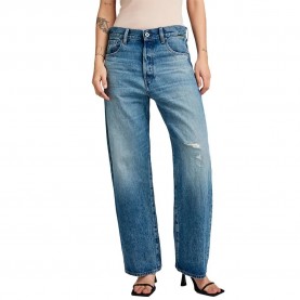 Дънки G-Star Bowey 3D Boyfriend Ankle jeans refurbished - Blue (Sun Faded Ripped Blue Donau) дънки,мъжки,панталони,дамски,панталони,g,star,bowey,3d,boyfriend,ankle,jeans,refurbished,blue,(sun,faded,ripped,blue,donau)