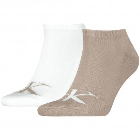 Чорапи Calvin klein 701228807 short socks 2 pairs - Multicolor (Beige) чорапи,мъжки,чорапи,дамски,чорапи,calvin,klein,701228807,short,socks,2,pairs,multicolor,(beige)