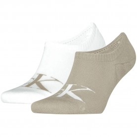 Чорапи Calvin klein 701228809 no show socks 2 pairs - Multicolor (Beige) чорапи,мъжки,чорапи,дамски,чорапи,calvin,klein,701228809,no,show,socks,2,pairs,multicolor,(beige)