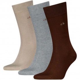 Чорапи Calvin klein 701234208 socks 3 pairs - Multicolor (Brown) чорапи,мъжки,чорапи,дамски,чорапи,calvin,klein,701234208,socks,3,pairs,multicolor,(brown)