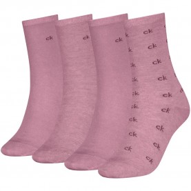 Чорапи Calvin klein 701241216 socks 4 pairs - Purple / Pink (Vintage Plum) чорапи,мъжки,чорапи,дамски,чорапи,calvin,klein,701241216,socks,4,pairs,purple,pink,(vintage,plum)