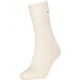 Чорапи Calvin klein 701241437 long socks - White (Beige) чорапи,мъжки,чорапи,дамски,чорапи,calvin,klein,701241437,long,socks,white,(beige)