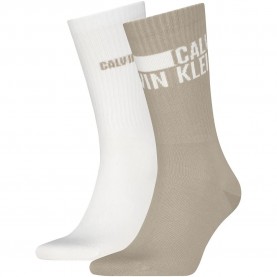чорапи,мъжки,чорапи,дамски,чорапи,calvin,klein,701241734,crew,socks,2,pairs,multicolor,(beige)