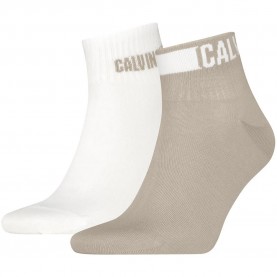 чорапи,мъжки,чорапи,дамски,чорапи,calvin,klein,701241735,quarter,short,socks,2,pairs,multicolor,(beige)