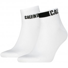 чорапи,мъжки,чорапи,дамски,чорапи,calvin,klein,701241735,quarter,short,socks,2,pairs,multicolor,(white)